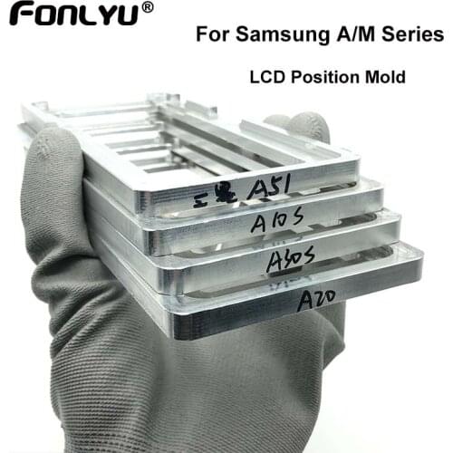 Aluminium Position Mold For Samsung A51 A71 A01 A11 A21 A31 A10S A20S A30S A10E A20E M10S M30S Location Mould Glass Laminating