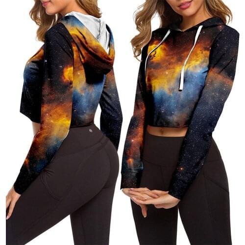 ANGRYGOLDFISH Women's Short Hoodies