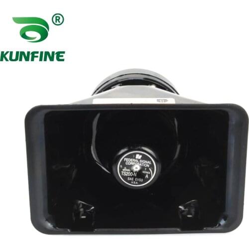 200W car speaker horn black color Car Siren Horn Car Speaker Horn Car Police Alarm Whistle