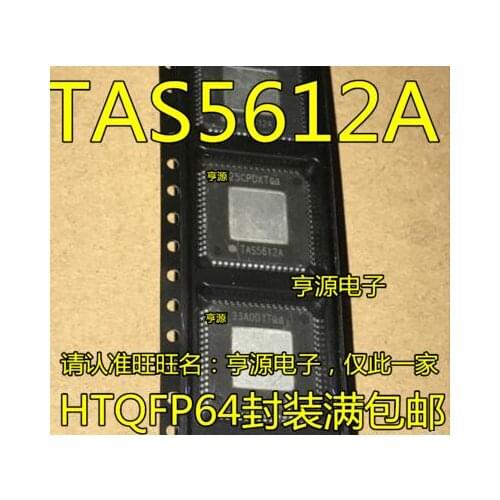 Free shipping 10PCS TAS5612A TAS5614A TAS5612APHDR QFP-64