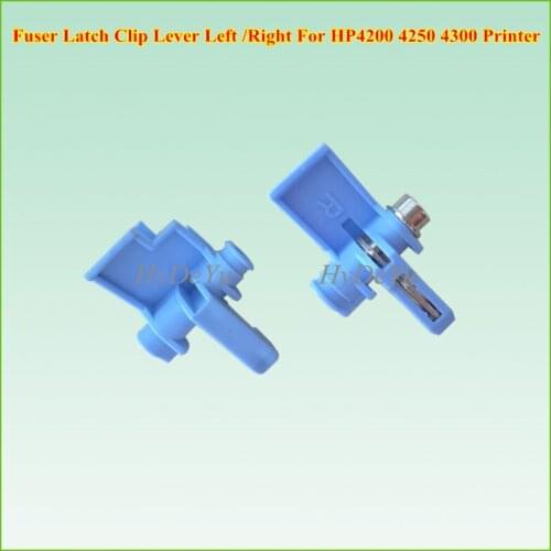 2SETS LVR-4200-LFT + LVR-4200-RGT Fuser Latch Clip Lever Left and Right for HP 4200 4250 4300 Printer Parts