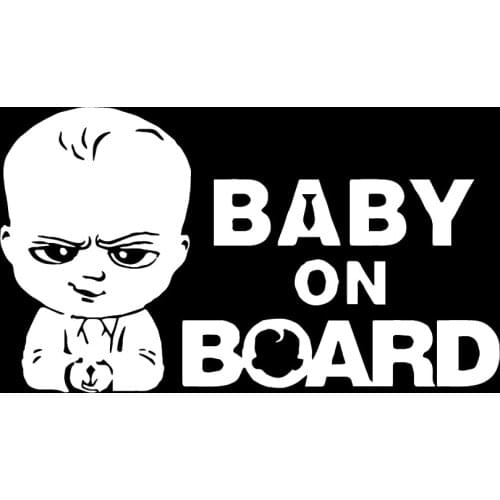 Baby on Board Stickers Ussr Car-styling Funny Car Sticker Auto Decoration Sticker and Decal Glue Sticker Vinyl Waterproof PVC