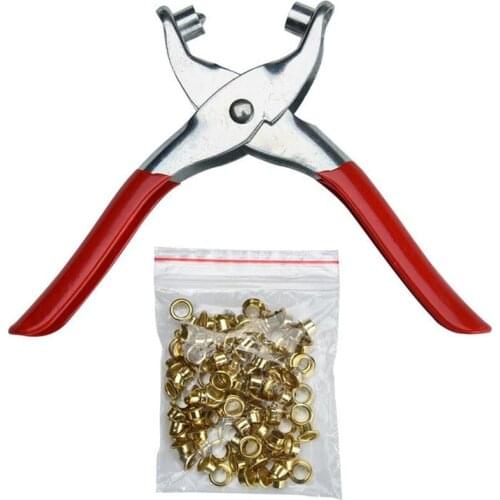 Hole Punch Hand Pliers Rivets Pliers And Rivet Punching Leather Belt tool Eyelets Grommets For Shoes Bags Leather Belt Plier 1Se