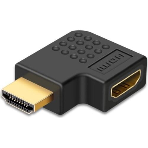 HDMI-compatible 90 degree right-angle adapter HDMI male to female HDMI elbow connector
