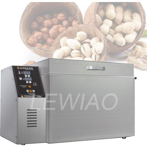 New Electric Cashew Nut Automatic Processing Machine Peanut Roasting Machine Grain Roasting Machine