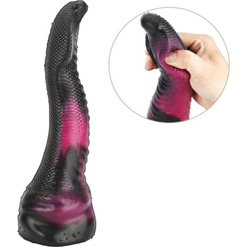 New Arrival Snake Anal Plug Dildo Sex Toys For Women/ Men Strap On Long Butt Plug Prostate Massage Big Animal Dildo Anal Toys