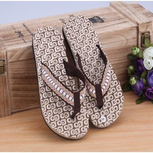 New Summer Men Flip Flops Massange High Quality Beach Wear Sandals Anti Slip Zapatos Hombre Casual Flat Male Slippers