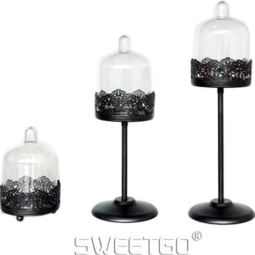 SWEETGO Cupcake stand wedding cake decorating tools PC dome candle holder bakeware Kitchen Dining & candy bar Lampshade