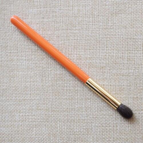 K285 Professional Handmade Makeup Brushes Soft Blue Squirrel Goat Hair Eye Shadow Blending Brush Orange Handle Make Up Brush