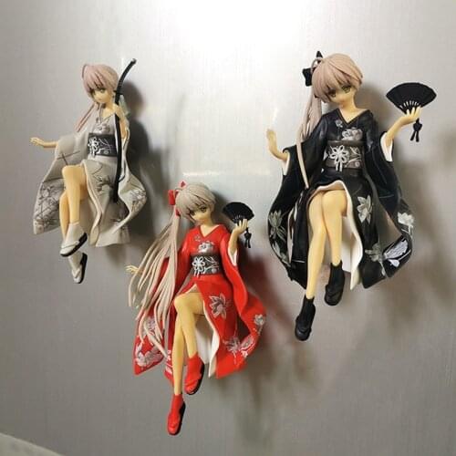 Japan Anime Figure Kasugano Sora Yosuga no Sora PVC Action Figure Cute Girl Collection Model Fridge Sticker Ornament Toys