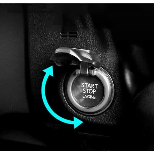 Ignition Engine Protective Cover High Quality Start Stop Button Universal
