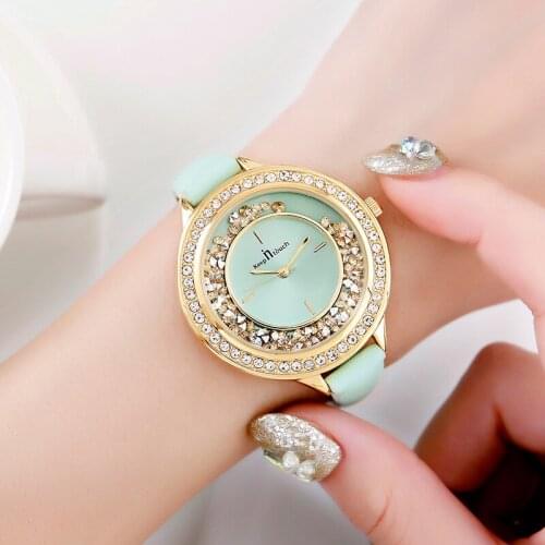 Ladies Watch Diamond Waterproof Quartz Wrist Watch Sports Watches Women Luxury Female Watch Free Shipping Casual Dresses Clock