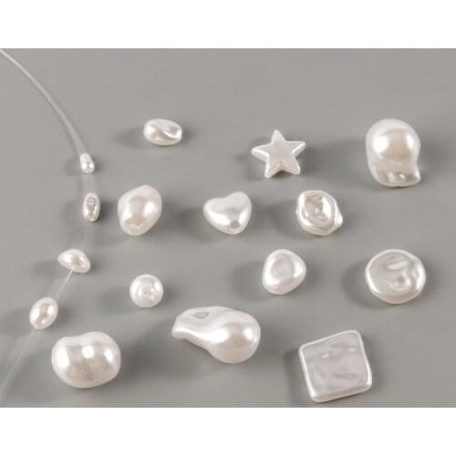 10-50pcs Imitation Baroque Pearls Irregular Beads For Women Jewelry Needlework DIY Bracelets Punk Earrings Pendants Supplies