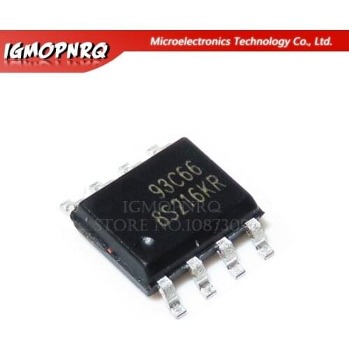 10PCS AT93C66A 93C66A 93C66 AT93C66 SOP-8 EEPROM 2.5 V to 5.5 V 4K new original