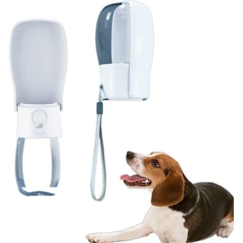 2021 Portable Pet Dog Water Bottle For Walking travel portable Pet Travel Water Drink Cup bowl Dispenser Gamelle Eau Chien
