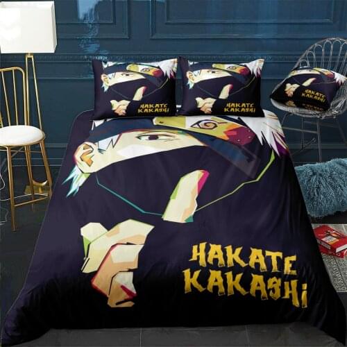 HAKATE KAKASHI WPAP ART Duvet Cover Comfortable Quilt Home Decora Design Universal Bedding Set Bedclothes+Pillowcase 3pcs