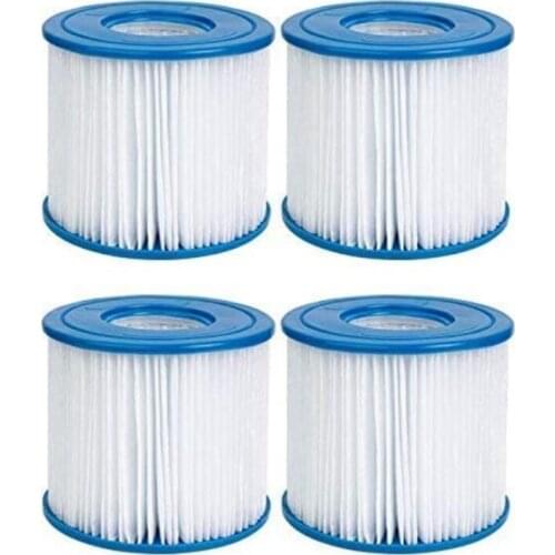 4Pcs Pool Filter,for Summer Wave Pool Filter,for Bestway 58283E Type D/VII Filter,for Summer Escapes D-Type Filter