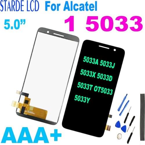 5.0’’ For Alcatel 1 5033 5033A 5033J 5033X 5033D 5033T 5033Y LCD Display Touch Screen Digitizer Assembly