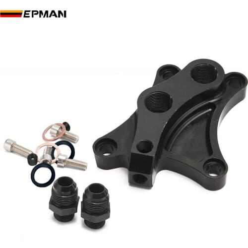 OIL WEDGE BLOCK ADAPTOR FOR Nissan 240SX SR20DET S13 14 15 EPOL05NI