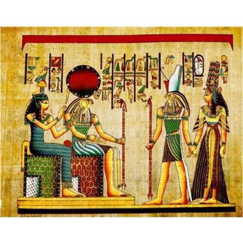 5D DIY Diamond Painting Egyptian Portrait Diamond Embroidery Cross Stitch Kit Religious Art Mosaic Needlework Home Decor Gift
