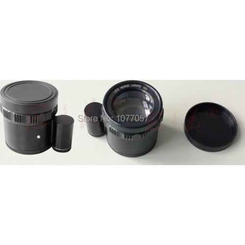 Free shipment ! Magnification 10x , Professional Adjustable LED Measuring Scale Magnifier for printing industry