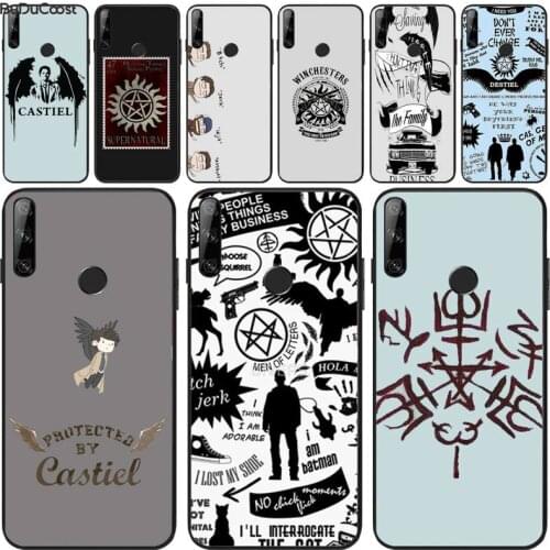 Diseny Supernatural Jared Padalecki Phone Case For Huawei Y5 Y6 Y7 Y9 Prime Pro II 2019 2018 Honor 8 8X 9 lite View9