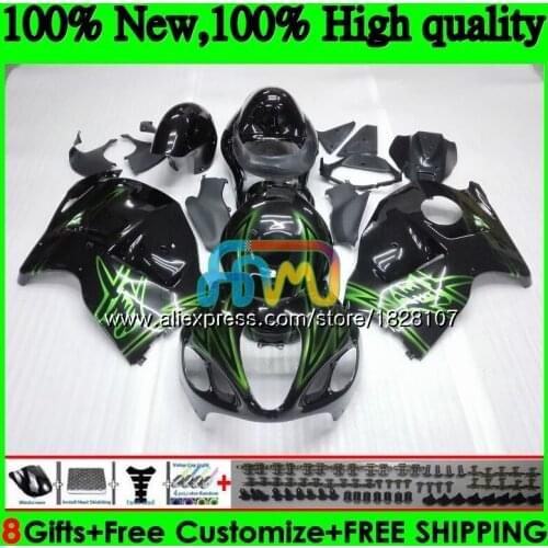 Hayabusa For SUZUKI GSX-R1300 GSXR 1300 1996 1997 1998 1999 2000 2001 48BS.208 GSXR1300 96 97 98 99 00 01 Fairings Light green
