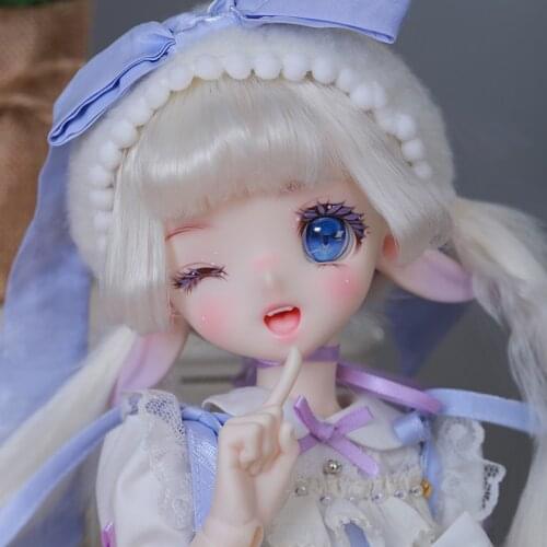 Shuga Fairy BJD Doll Juli 1/4 Resin Dolls Full Set Ball Jointed Doll Niko Toys for Kids Girls Surprise Gift for Children