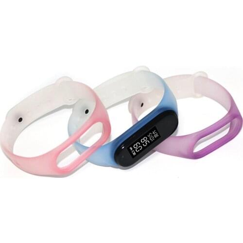 Fashion Transparent Wristband For Millet Bracelet 4 Strap Smart Sports Bracelet Band For Xiaomi Mi Band 4 Bracelet Accessories