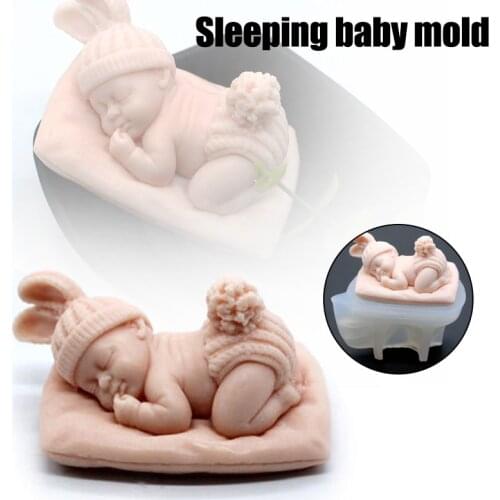 Silicone Mold Baby Handmade Soap Decoration Molds Diy Special Craft Supplies for Bathroom Home Decoration Handmade Soap Molds