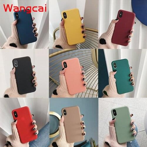 Candy color silicone phone case for Samsung Galaxy A02s A01 M01 Core A71 A51 M31 A21S A31 A11 M11 A41 A21 case matte tpu cover