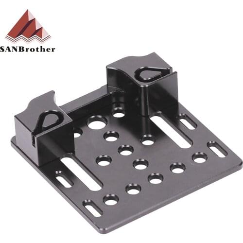 V-Slot Openbuilds X-axis slider aluminum plate with timing belt buckle buckle 2020 profile board 3d printer part