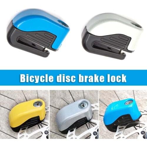 Bike Brakes Lock With Keys Anti Theft Bike Cycling Small Alarm Lock Disc Brakes Bicycle Accessory Candado Bicicleta Antivol Velo