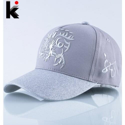 Spring Embroidery Baseball Cap Men Snapback Hip Hop Hats For Women Fashion Flashing Visor Kpop Caps Casual Dad Bones Masculino