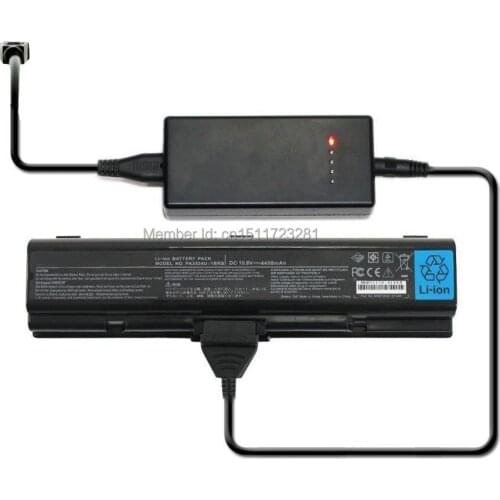 External Laptop Battery Charger for Toshiba Equium M50 A110 A100 Dynabook AX/55A Series