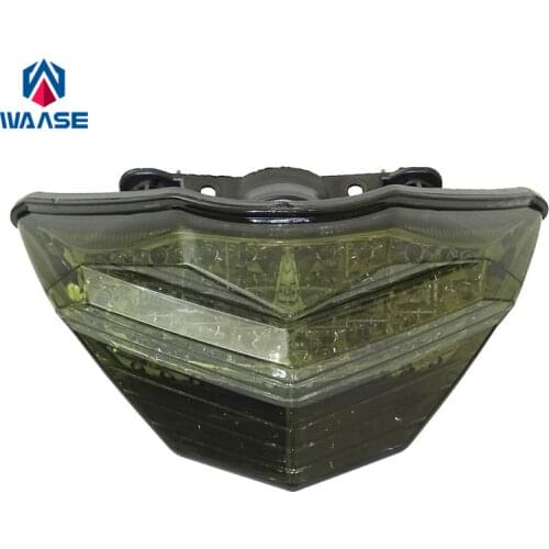 Waase For Kawasaki Ninja 250 300 300R EX300 Z300 2013 2014 2015 2016 2017 Rear Tail Brake Turn Signals Integrated Led Light