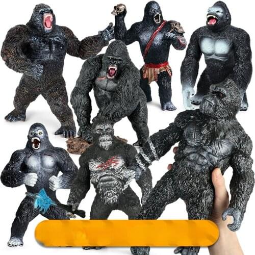 Bandai Japanese Anime Godzilla vs. King Kong 31cm Static King Kong Model Decoration Toy Doll Doll Model