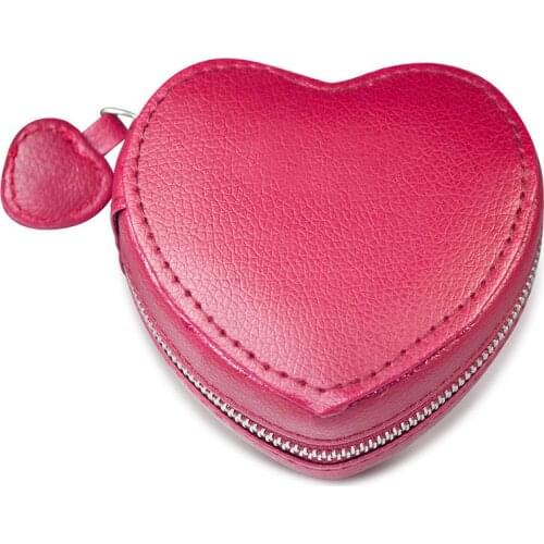 2019 NEW Vintage Red Heart-shaped Jewelry Protective Box Charm Gift Wrap Box Wedding Women Jewelry
