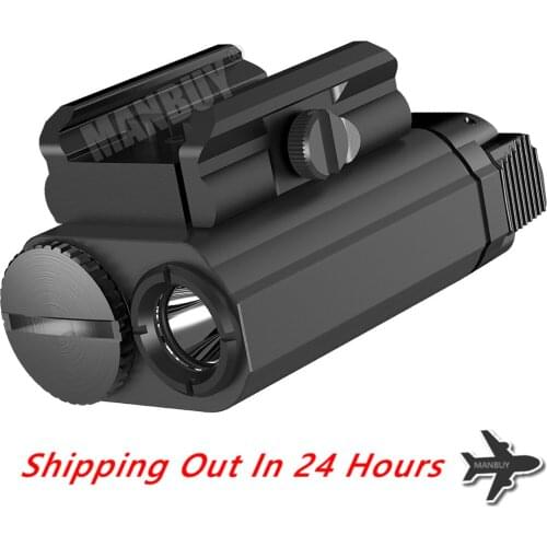 2020 Nitecore NPL20 Weapon Light CREE XP-G3 S3 LED 460LMs CR123A Tactical Flashligh Shooting Hunt Waterproof Torch Free Shipping