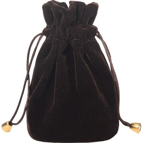 Dice Bag Jewelry Packing Velvet Drawstring Pouches for Packing Gift 3 Sizes Board Game Packing Bag Toys Storage Bag