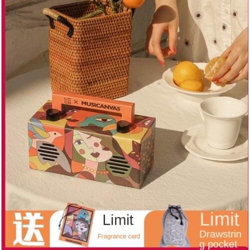 Wireless Bluetooth Speaker Girl Cartoon Gift 3D Surround Home High Sound Quality Portable Mini Small Audio Subwoofer