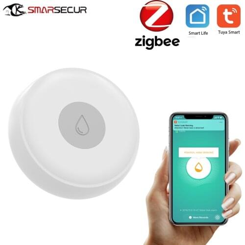 Wireless Water Immersing Sensor Zigbee Water Leakage Detector for Home Remote Alarm Security Soaking Sensor Smart Home