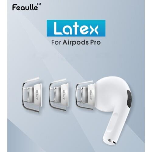 Feaulle Latex-AR700 Eartips cap case For Apple airpods pro Earbuds Ear Cap Silicone Sleeve