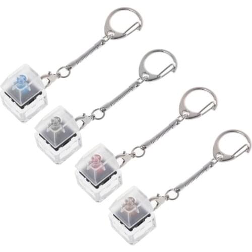 Cherry MX Switch Mechanical Switch Keychain For Keyboard Switches Tester Kit Without LED Light Toys Stress Relief Gifts