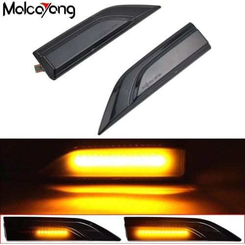 For VW Transporter T6 Multivan Caddy MK4 2016-2019 Dynamic Blinker Repeater Indicator Flowing LED Turn Signal Side Marker Light