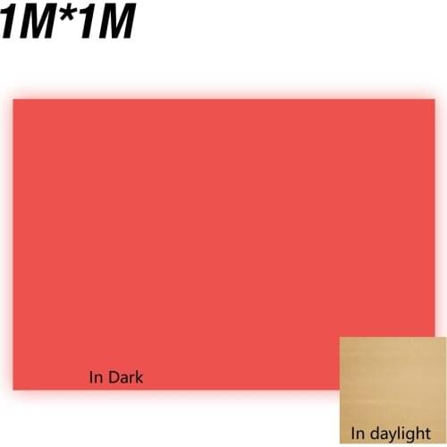 Fluorescent Fabric By yard Glow in the Dark Neon Fabric At Night phosphorescent Luminous Textile Soft for Clothing DIY Sewing