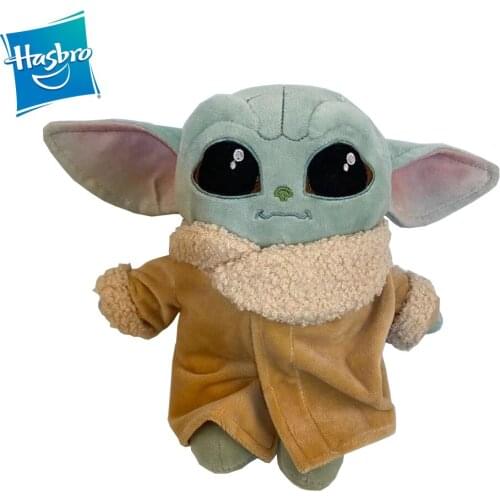 Hasbro Star Wars Baby Yoda Stuffed Toys Lovely Doll Anime Plush Cotton Ornaments Decoration Birthday Present Gift for Kids
