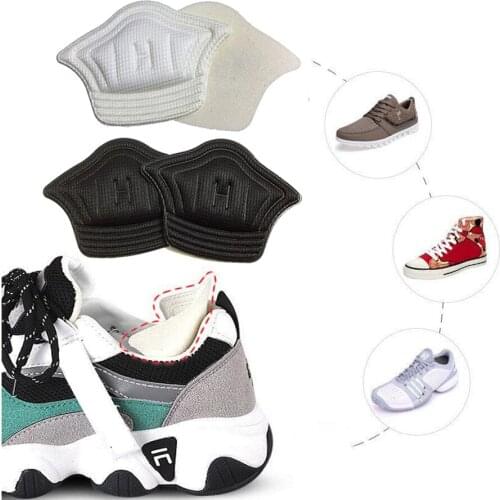 Sneaker Sports Running Shoes Insoles Heel Liner Grips Protector Pain Relief Anti-Wear Foot Care Inserts Cushion Pads Adjust Size