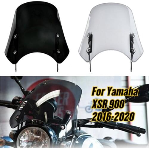 Windshield Windscreen for Yamaha XSR-900 XSR 900 2016-2020 Motorcycle Accessories Wind Deflectors XSR900 2017 2018 2019