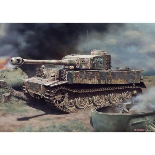 DRAGON Models 6484 1/35 Pz.Kpfw.VI Ausf.E Sd.kfz.181 Gruppe Fehrmann Tiger I Model Kit
